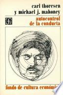 libro Autocontrol De La Conducta